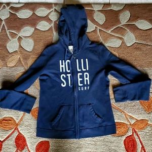 Blue hollister sweater